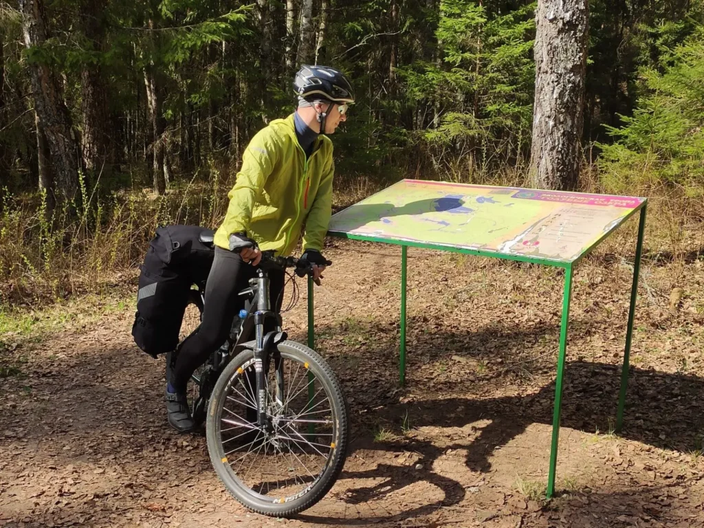 Eco-friendly cycling routes